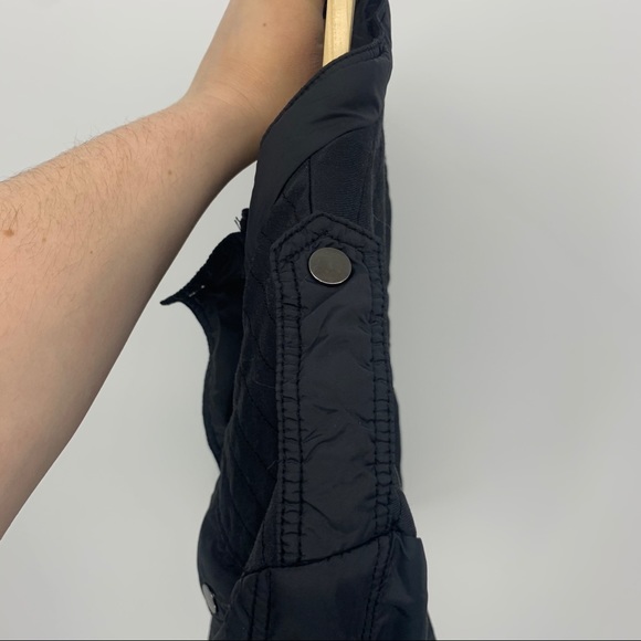 Vintage Guess Y2K Black Nylon Bomber Utility Jacket Size Medium - Picture 13 of 14